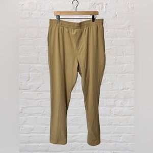 Grand Running Club Men’s Sz XL GRC Asphalt Everyday Pant Khaki Tan Athletic